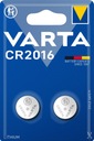 Batérie CR2016 VARTA (2 ks.)