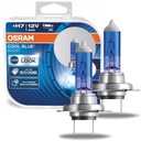 2x H7 OSRAM ŽIAROVKY 5500K COOL BLUE HYPER BOOST