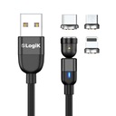 Magnetický USB C kábel Iphone 3m ZADARMO ORGANIZÁTOR