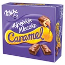 Milka Alpejskie Mleczko s karamelovou náplňou