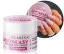 CLARESA BUILDING GEL SOFT&EASY GLAM RUŽOVÉ ČASTICE