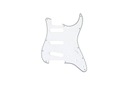 FENDER 0991360000 stratocaster pickguard biely