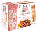 Brit Care filé pre mačky vo vrecúškach Gravy Flavour Box