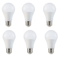 6x LED žiarovka E27 A65 15W 3000K teplá 1521lm EDO