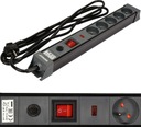 Predlžovací kábel Power Strip prepäťovej ochrany