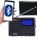 PRENOSNÉ BATÉRIOVÉ RÁDIO AM FM BLUETOOTH APR-400 AKAI