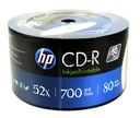 Disky HP CD-R pre hromadnú tlač 50 ks.