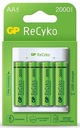 GP ReCyko USB E411 nabíjačka (4xAA 2000mAh)