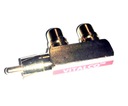 RCA ADAPTÉR RCA ZÁSTRČKA -2XRCA ZÁSUVKA RP04