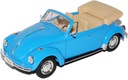 WELLY VW VOLKSWAGEN BEETLE BEETLE BLUE 1:24