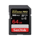 SANDISK EXTREME PRO SDXC 64 GB – 300 MB/s V90 UHS-II