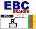 Cyklistické podložky EBC Formula One & Mega CFA470