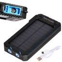 NABÍJAČKA SOLAR POWERBANK BATERKA 20000mAh USB