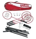 WILSON TOUR 4PC SET bedmintonový set - Rakety Rakety Sieťové stĺpiky