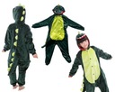 DISKUSIA OUTFIT DINOSAUR KOSTÝM KIGURUMI PYŽAMOVÝ KROJ PRE DETI DRAK 128 134