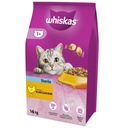 WHISKAS Sterilné suché krmivo pre mačky po sterilizácii s kuracím mäsom 14 kg