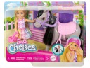 Bábika Barbie Chelsea Pony HTK29