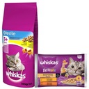 WHISKAS Steril pre mačky 14kg + ZDARMA