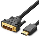 HDMI - DVI UGREEN 4K kábel 1m (čierny)