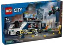 Sada LEGO STAVEBNÝCH TEHEL ZAUJÍMAVÉ policajné auto