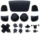 Sada tlačidiel PS5 pad R1 L1 R2 L2 + Mushroom D-pad Black set