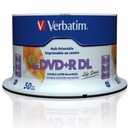 VERBATIM DVD+R DL Potlač 8,5GB 8x torta 50 ks