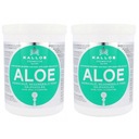 2 x KALLOS ALOE MASKA NA REGENERÁCIU POŠKODENÝCH VLASOV ALOE 1000ml