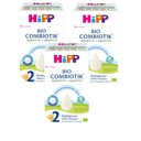 HIPP 2 BIO COMBIOTIK následné mlieko, 3x550g