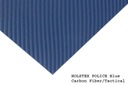 HOLSTEX Carbon POLICE Blue - hrúbka 150x200 mm. 2 mm