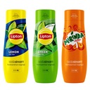 SODASTREAM balenie sirupu Lipton Lemon + Green + Mirinda