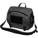 Veľká čierno-šedá taška Helikon Urban Courier Bag