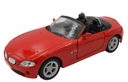 KOVOVÝ MODEL WELLY AUTO BMW Z4 1:34