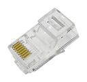 ZÁSTRČKA, INTERNETOVÁ ZÁSTRČKA, RJ45 8P8C, 100 KS.