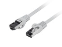 Lanberg Patchcord cat.8.1 S/FTP CU LSZH CU 1m fluk