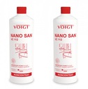 Voigt Nano ANTIBAKTERIÁLNE ČISTENIE MULTIFUNKČNÉ WC KÚPEĽŇOVÁ TEKUTINA 1L x2