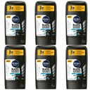 NIVEA MEN Black White pánsky antiperspirant 6x50ml