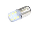 12V LED BAY15d-12SMD BIELA ​​ŽIAROVKA (NO ECE)