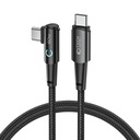 UHLOVÝ KÁBEL USB-C TYP-C PD-60W 100CM 6A - Opletenie