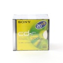 CD-R Sony 700 MB v tenkých škatuľkách, 25 ks