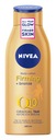 NIVEA Q10 Spevňujúce a bronzujúce telové mlieko