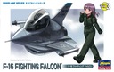 F-16 Fighting Falcon EGG LIETADLO Hasegawa TH3