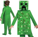 Oblečenie Creeper Minecraft kostým Karnevalové maškarné šaty 4-6 rokov