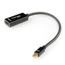 Adaptér Mini DP DisplayPort Plug - HDMI zásuvka 4K SPMD-H03 Jednosmerný