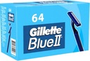 Holiace strojčeky 64 kusov GILLETTE BLUE 2