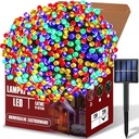 SOLÁRNE VIANOČNÉ LAMPY PRE VIANOCE VIANOCE 200 LED 22M