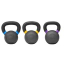 Sada Kettlebell - Stredná 12, 16 a 20 kg XMOR