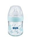 NUK Nature Sense sklenená fľaša 120ml S cumlík