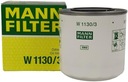 MANN-FILTER OLEJOVÝ FILTER W 1130/3