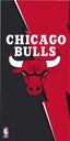 Osuška 70x140cm Chicago bulls Basketbalový klub NBA red bull