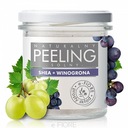 e-FIORE Natur. Telový peeling so soľou GRAPE. 350 g